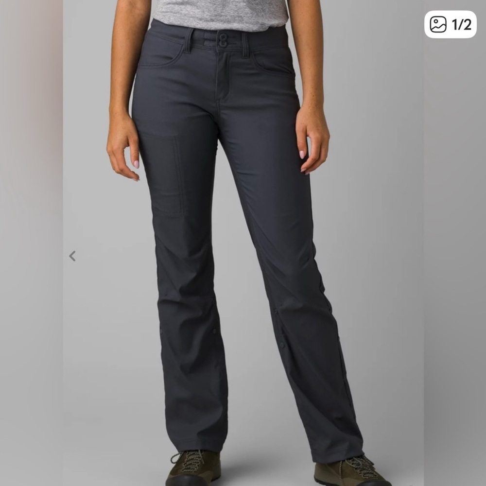 Prana Halle Pant II hiking pants - worn once - slate grey